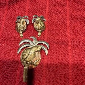Parrot jewelry set